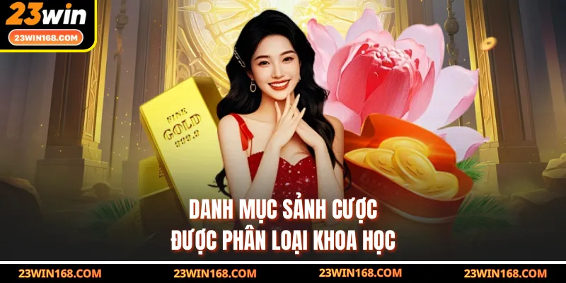 Danh mục sảnh cược được phân loại khoa học